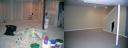 a during and finished shot of part of Handyguy Brian’s basement