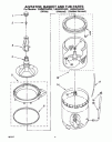 A parts diagram of Paul’s washing machine