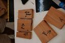 Failure of both boards and the glue joint remained intact