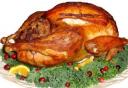 Turkey on platter Turkey on platter