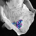 Easter Girl with candy