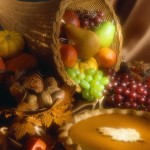 horn of plenty and pie