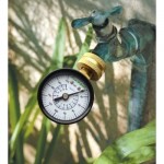 pressure gauge You can use this affordable pressure gauge available in our store. The Handyguys discuss how to use it in the podcast.