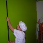 pre-teen painting