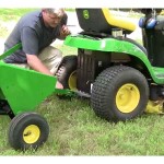 John Deere tractor accessories, aerator