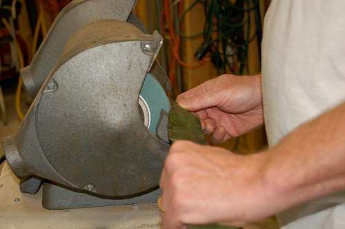 Mower maintenance includes blade sharpening Mower maintenance includes blade sharpening