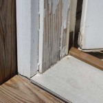 Jamb just prior to wood rot