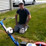 Installing an underground dog fence