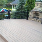 Clay Colored Composite Deck