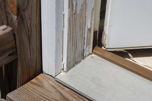Preventing wood rot on door jambs and deck posts Home